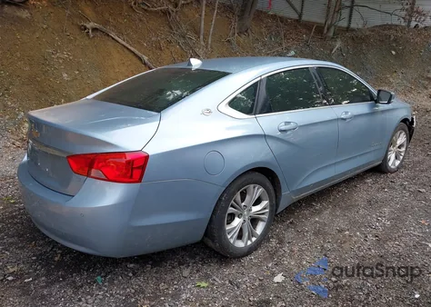 2014 Chevrolet Impala 2Lt из США, поврежденный, VIN 1G1125S32EU146816